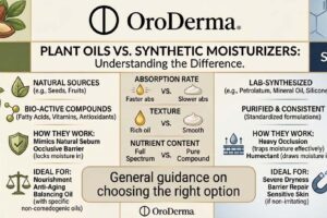 Plant Oils vs Synthetic Moisturizers: Understanding the Difference
