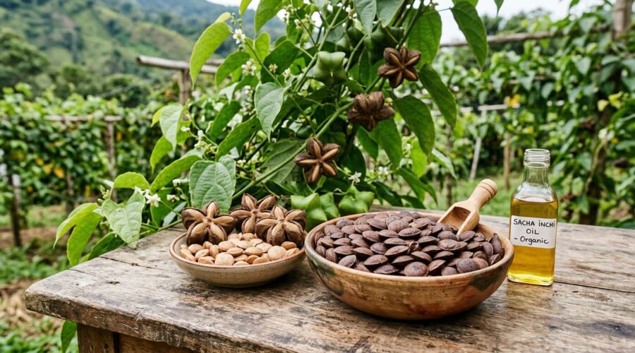 Aceite de Sacha Inchi: Nutrición Amazónica Rica en Omegas para una Piel Saludable y Equilibrada