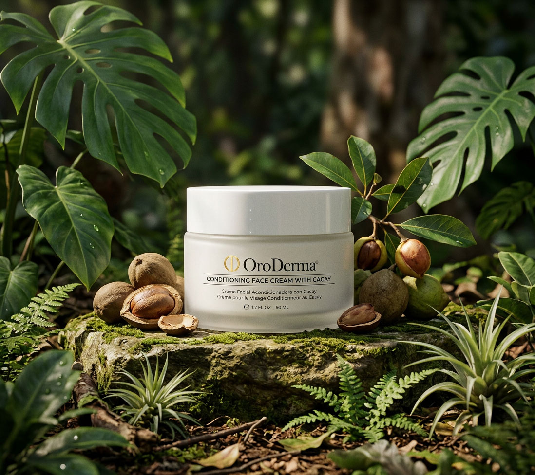 Crema Facial Nutritiva con Cacay | OroDerma® Cosmética Botánica Amazónica de Lujo - Image 2